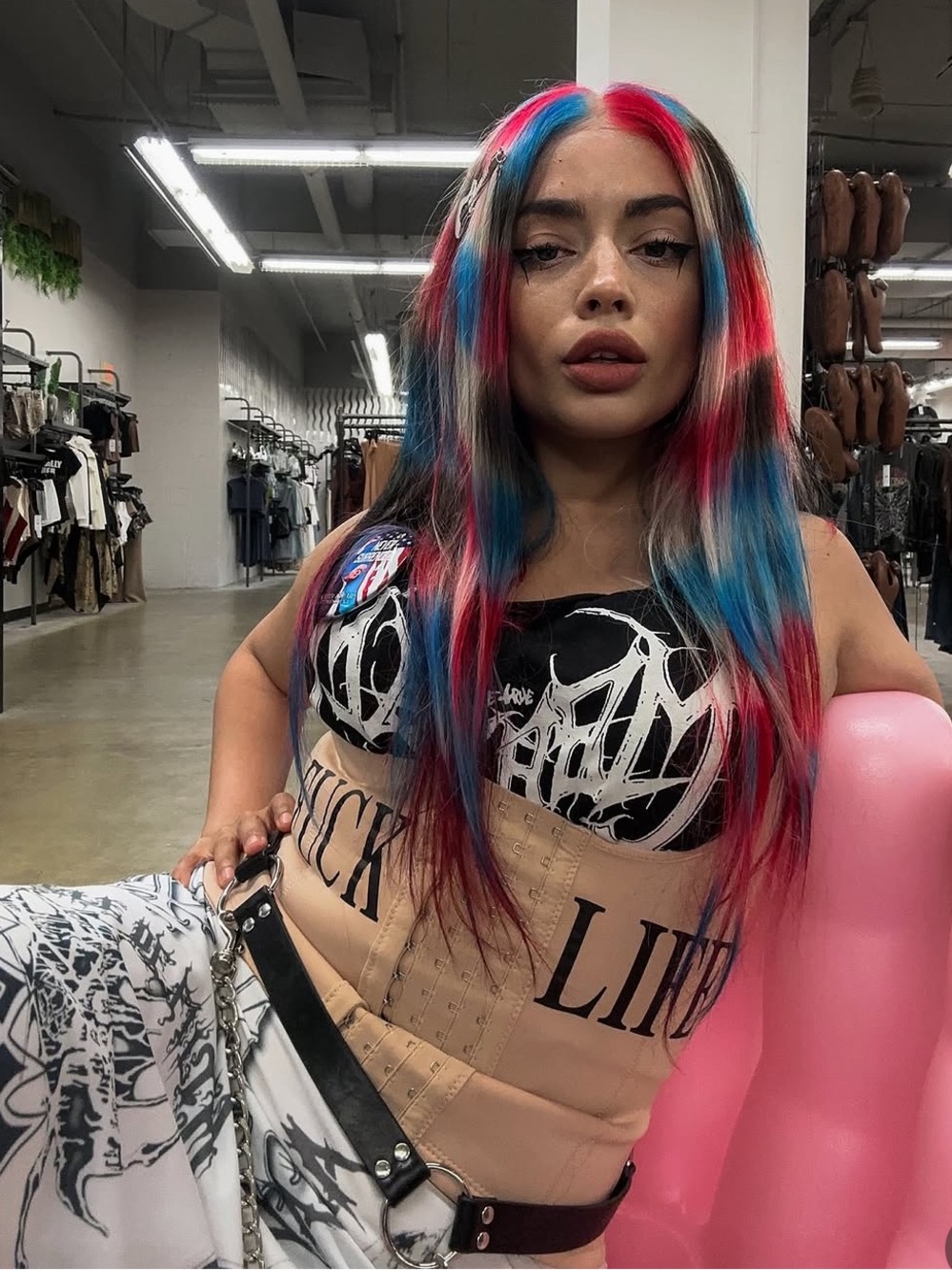 F LIFE corset lingerie HAVOC CULT